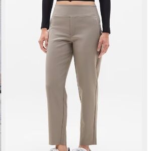 Athleta Endless High Rise Pant, Ivory, Size 12